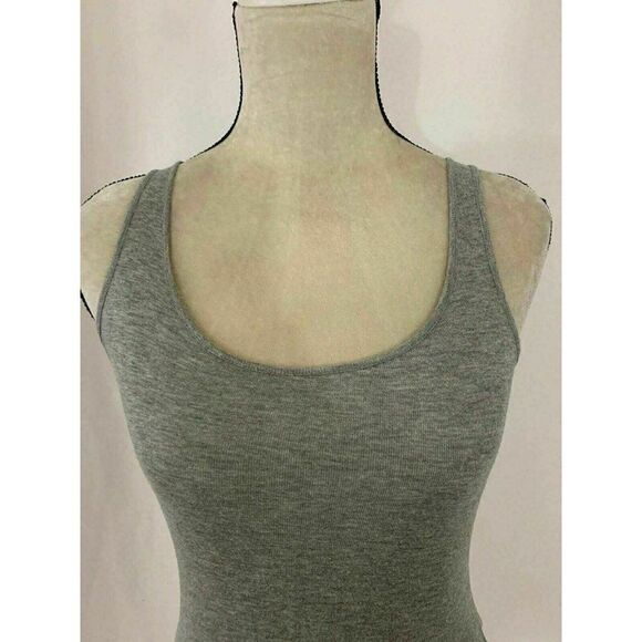 J Crew Womens Solid Gray Scoop Neck Tank Top Xxs - Picture 2 of 6